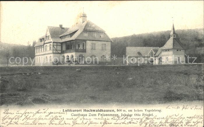 Hochwaldhausen Ilbeshausen Gasthaus Zum Felsenmeer