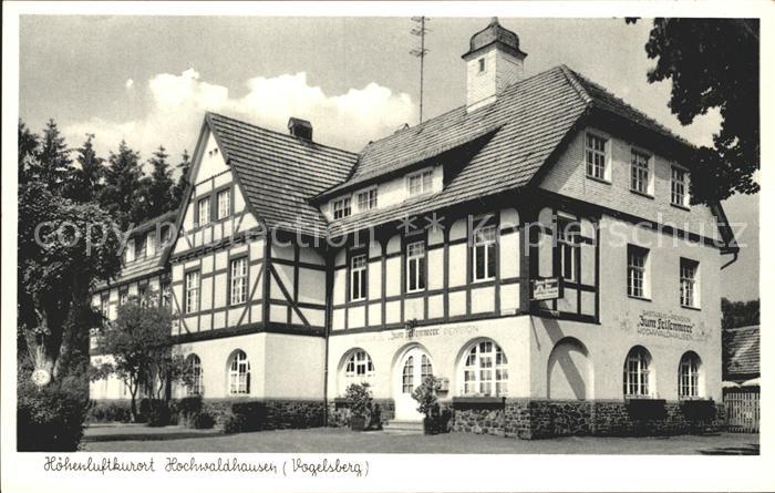 Hochwaldhausen Ilbeshausen Gasthaus Pension Zum Felsenmeer
