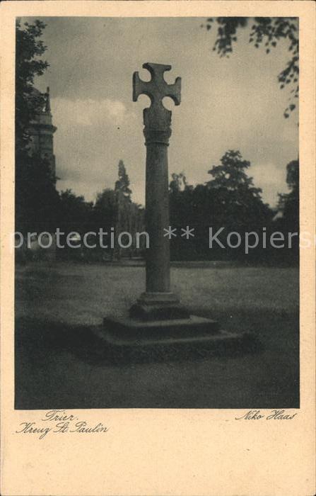 TRIER  CITY Kreuz Sankt Paulin