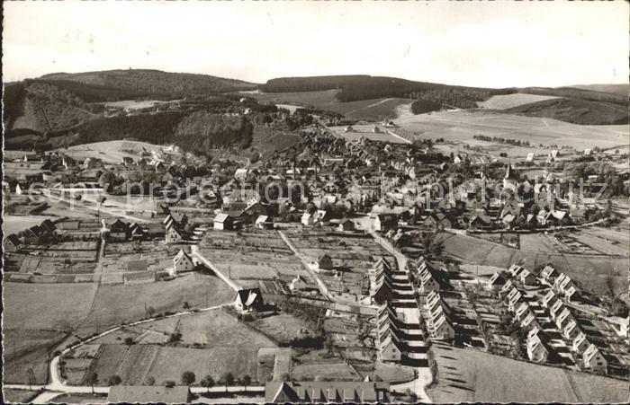 Winterberg Hochsauerland Fliegeraufnahme