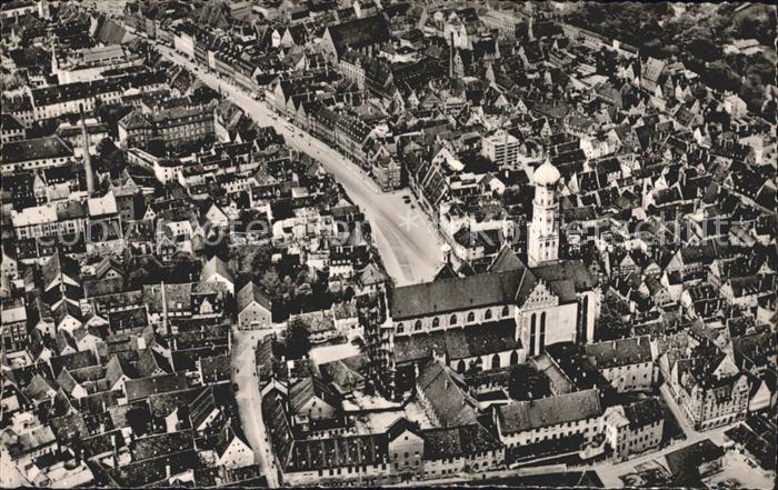 Augsburg Fliegeraufnahme