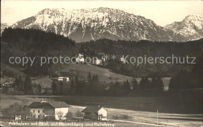 Adelholzen Oberbayern Bad Rauschberg Reifelberg