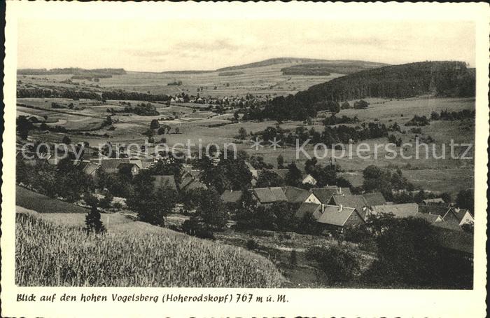 Hoherodskopf Hoher Vogelsberg