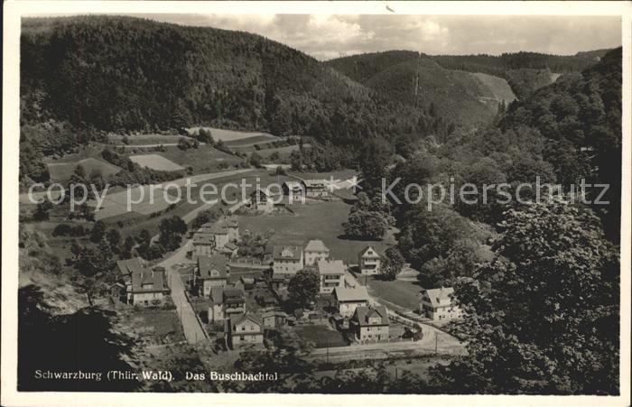 Schwarzburg Thueringer Wald Buschbachtal