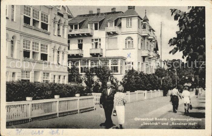 Bansin Ostseebad Genesungsheime Seeblick Bansiner Hof