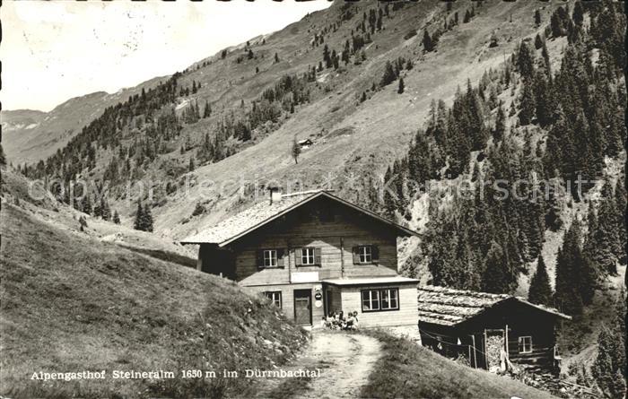 Neukirchen Altmuenster Duernbachtal Alpengasthof Steineralm