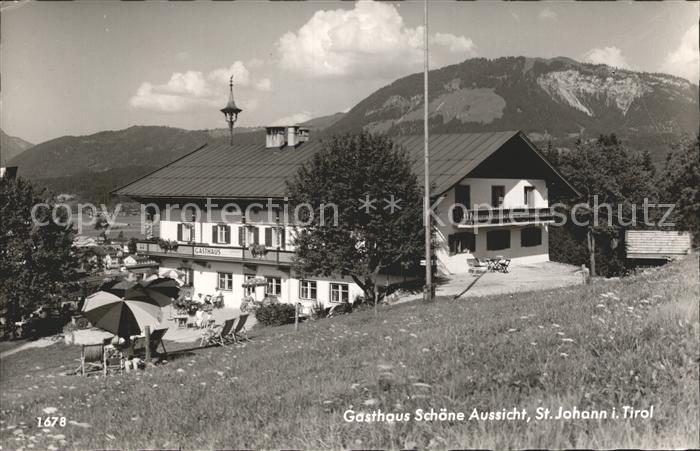 St Johann Tirol Gasthaus Schoene Aussicht