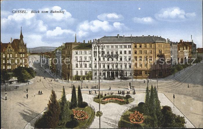 KAssEL  CITY Blick vom Bahnhof