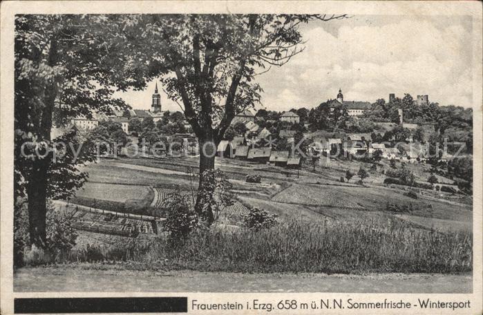 Frauenstein Brand-Erbisdorf Stadtbild