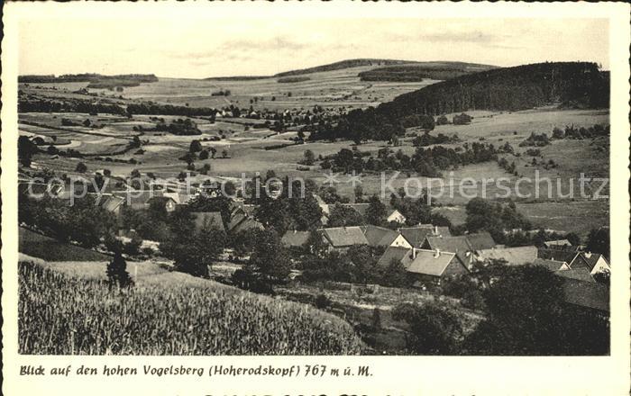 Hoherodskopf Hoher Vogelsberg
