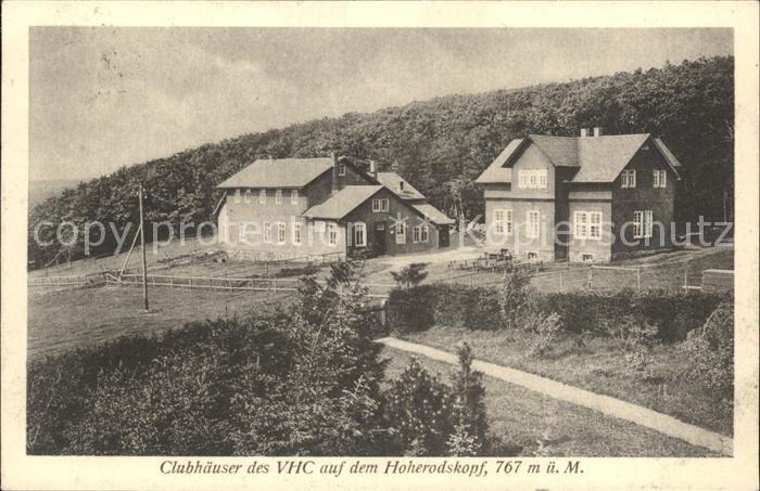 Hoherodskopf Clubhaeuser des VHC