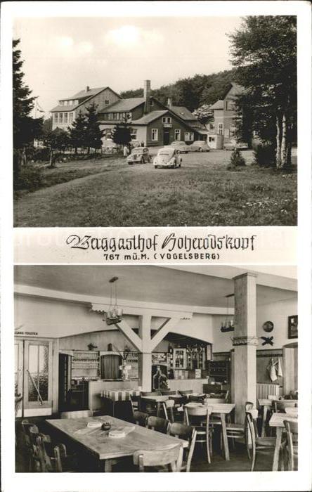 Schotten Hessen Berggasthof Hoherodskopf