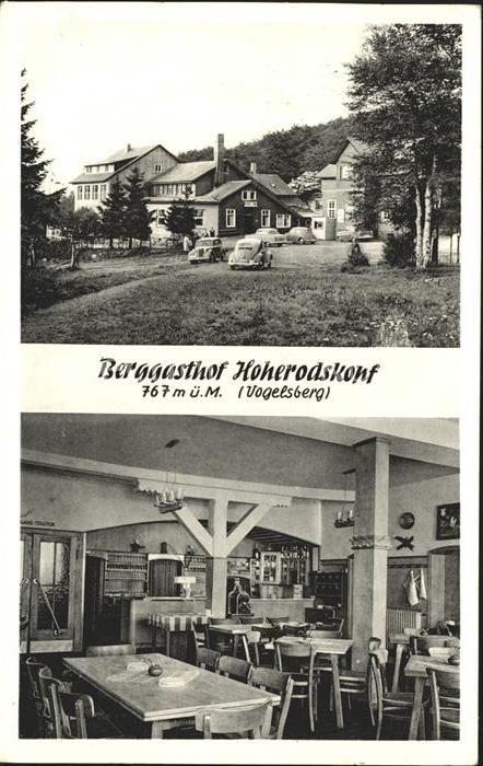 Schotten Hessen Berggasthof Hoherodskpf