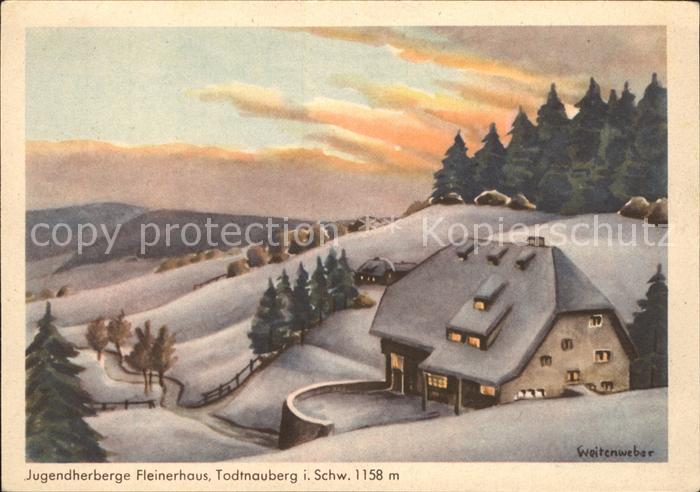 Todtnauberg Schwarzwald BW Jugendherberge Fleinerhaus