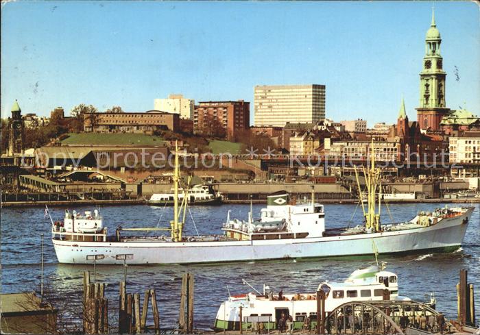 HAMBURG  CITY Hafen Sankt Michaeliskirche