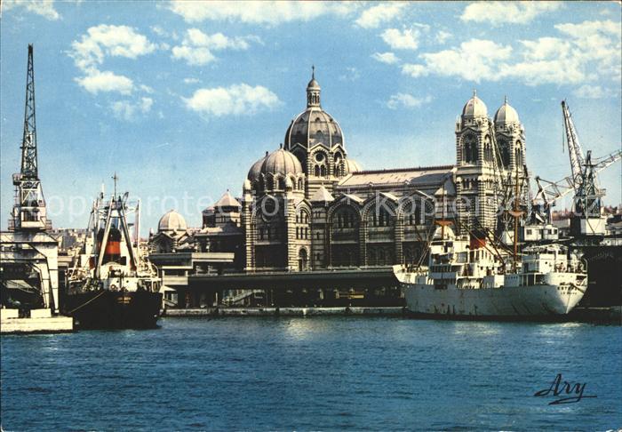 Marseille Bouches-du-Rhone La Cathedrale Quais de la Joliette
