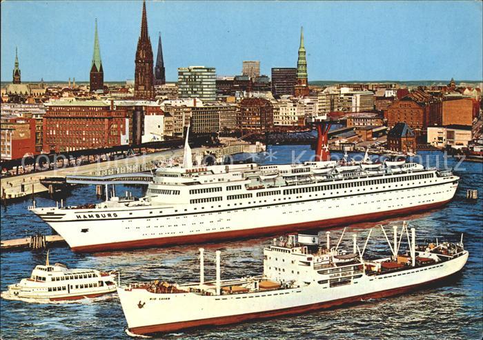 HAMBURG  CITY TS Hamburg ueberseebruecke