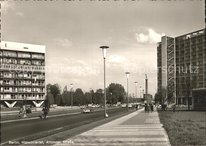 BERLIN  CITY Hansaviertel Altonaer Strasse