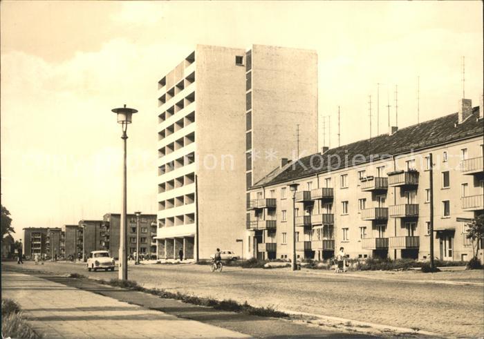 Weissenfels Saale Merseburger Strasse Hochhaus