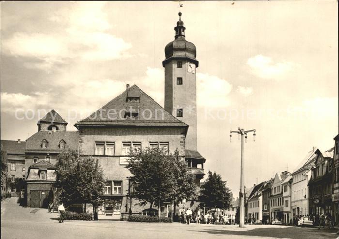 Weida Thueringen Rathaus Neumarkt
