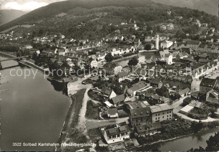 Karlshafen Bad Fliegeraufnahme