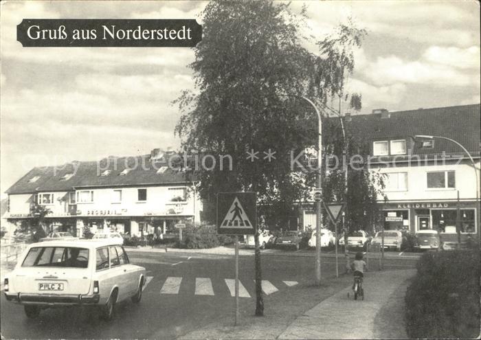 Norderstedt Geschaeftszeile Ecke Bahnhofstrasse
