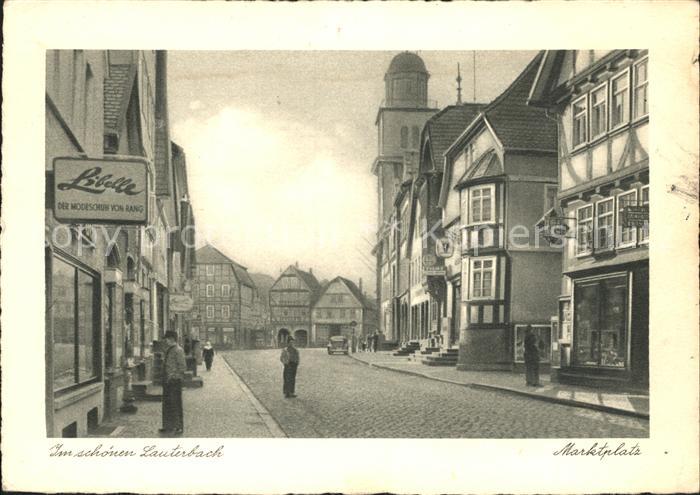 Lauterbach Hessen Marktplatz