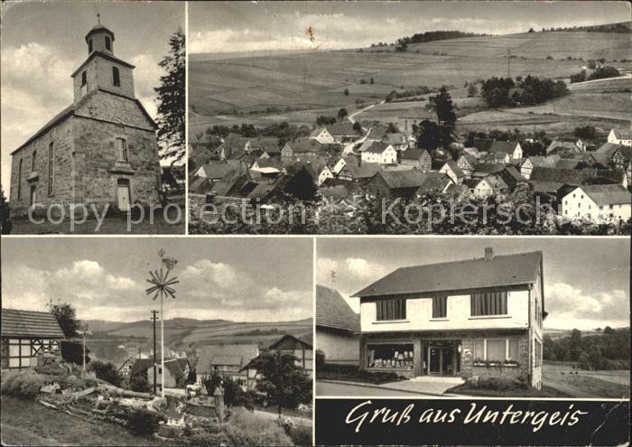 Untergeis Gesamtansicht Kirche