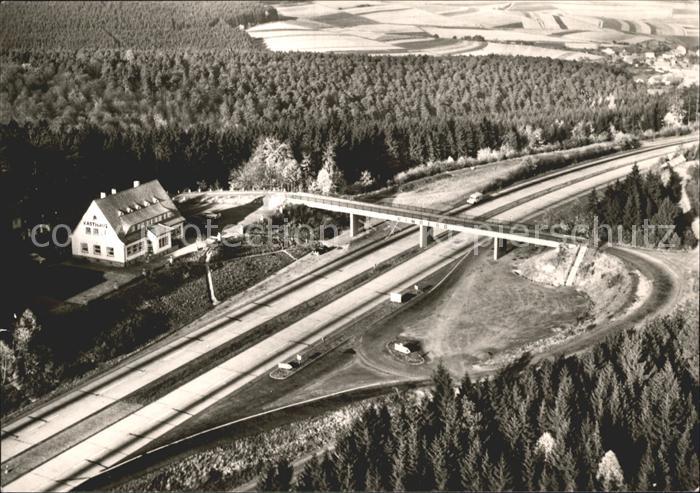 Bad Hersfeld Fliegeraufnahme Autobahraststaette