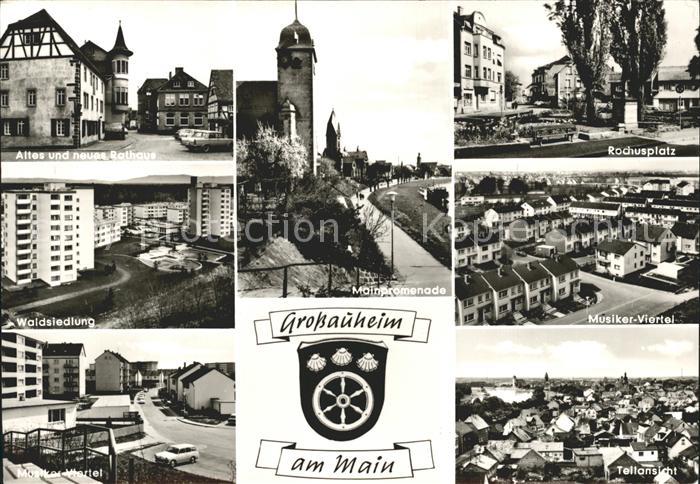Grossauheim Musiker Viertel Rochusplatz Waldsiedlung Rathaus