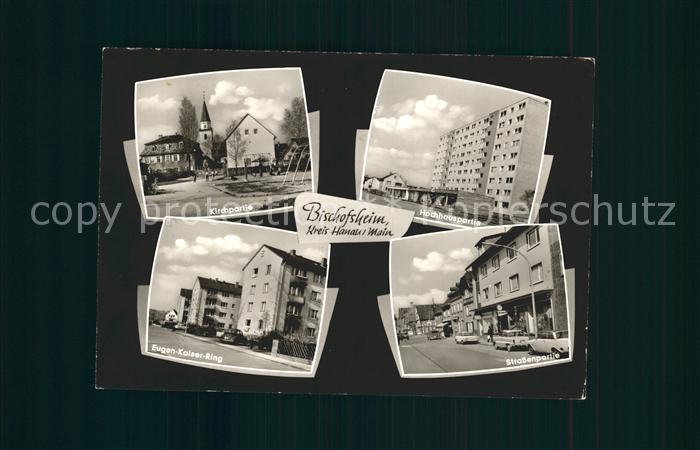Bischofsheim Maintal Kirche Eugen- Kaiser- Ring Hochhaus