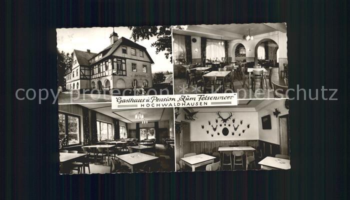 Hochwaldhausen Ilbeshausen Gasthaus Pension Zum Felsenmeer Hoehenluftkurort