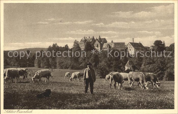 Lauterbach Hessen Schloss Eisenbach Bauer Kuehe