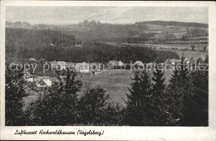 Hochwaldhausen Ilbeshausen Panorama Luftkurort