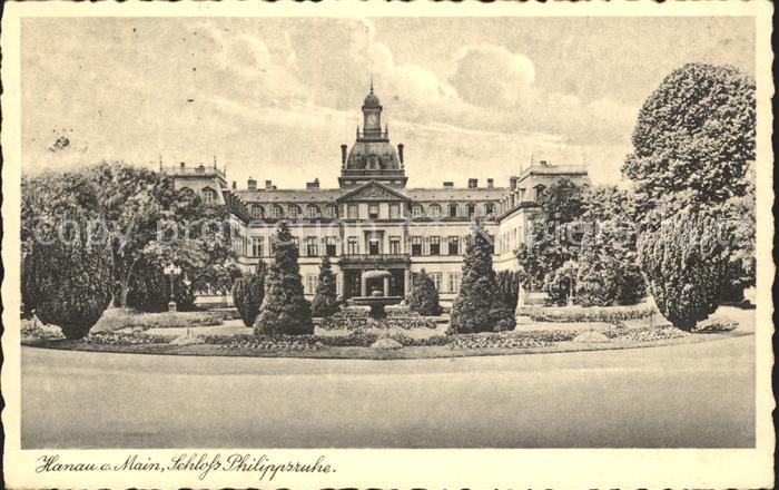Hanau Main Schloss Philippsruhe