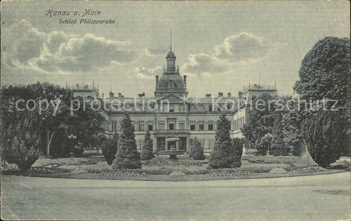 Hanau Main Schloss Philippsruhe