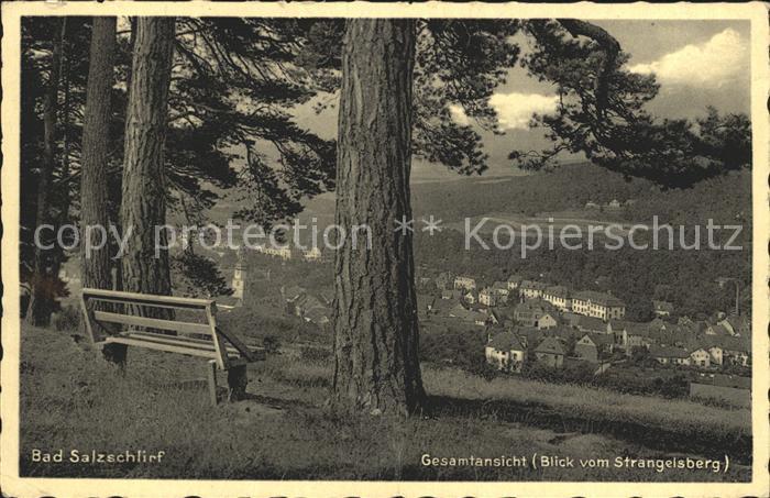 Bad Salzschlirf Blick vom Strangelsberg