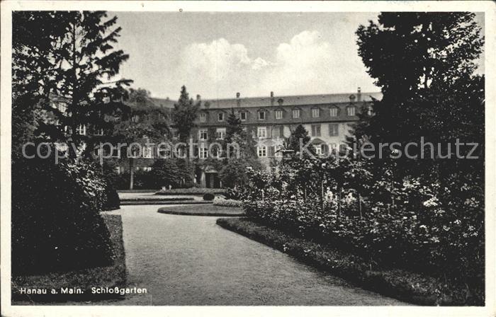 Hanau Main Schlossgarten