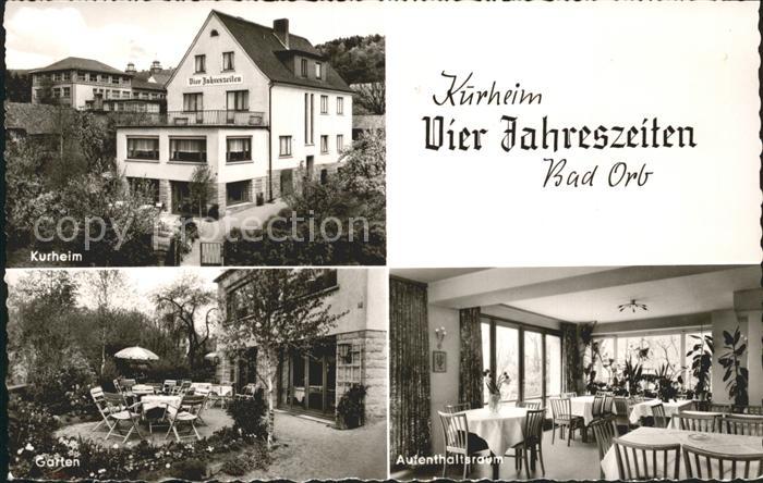 Bad Orb Kurheim Vier Jahreszeiten Garten Aufenthaltsraum