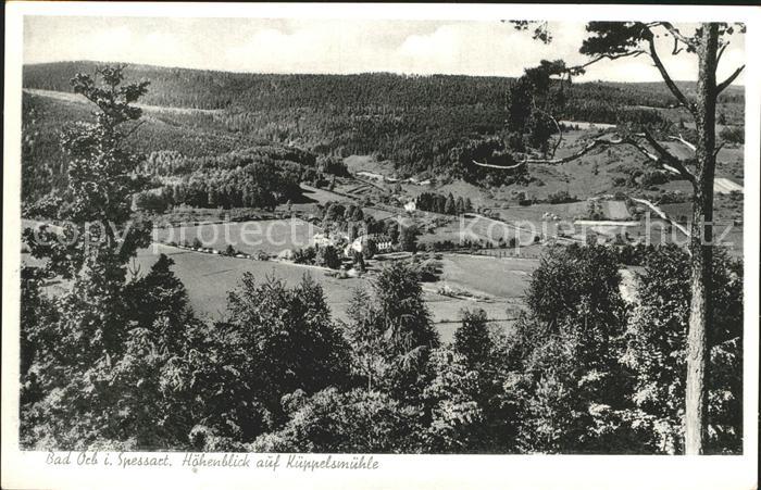 Bad Orb Hoehenblick auf Kueppelsmuehle