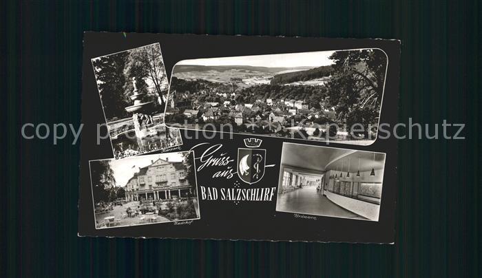 Bad Salzschlirf Total Kurpark Badehof Brunnen