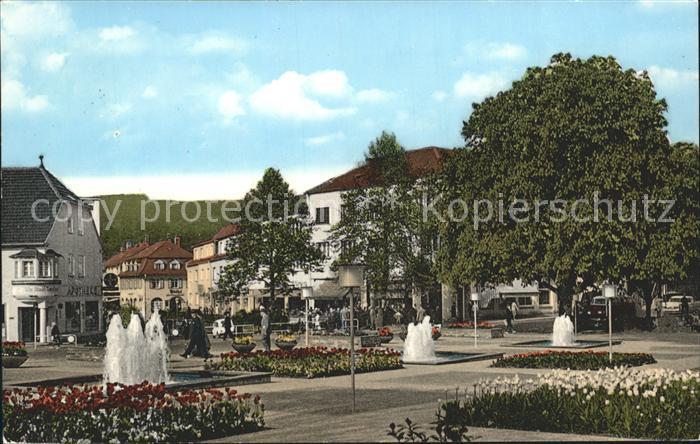 Bad Orb Kurpark Fontaenen