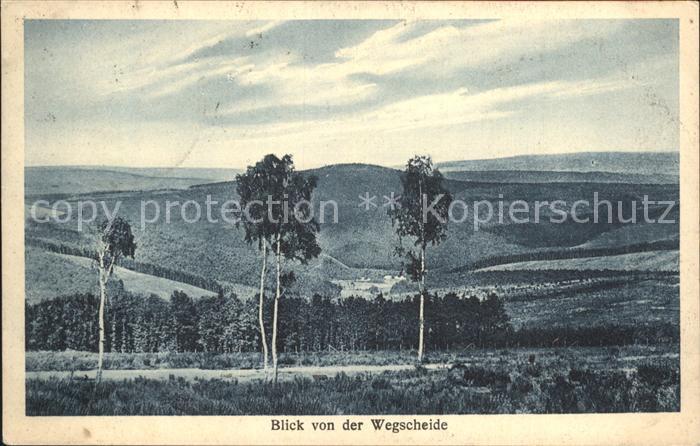 Bad Orb Blick von der Wegscheide