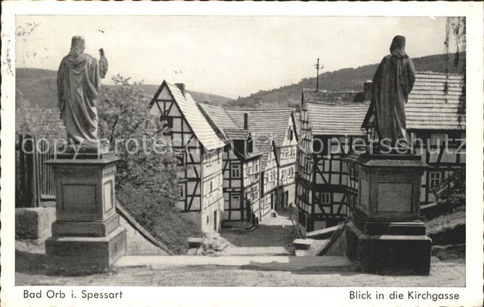 Bad Orb Blick in die Kirchgasse
