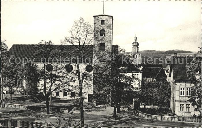 Bebra Kath Kirche mit KLoster