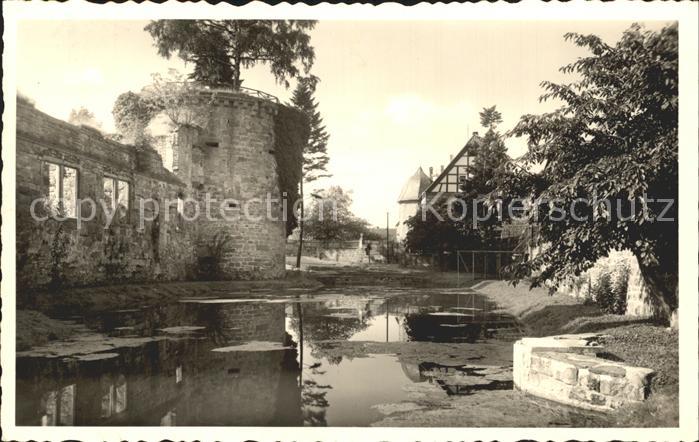 Bad Hersfeld Friedewald Schlossruine
