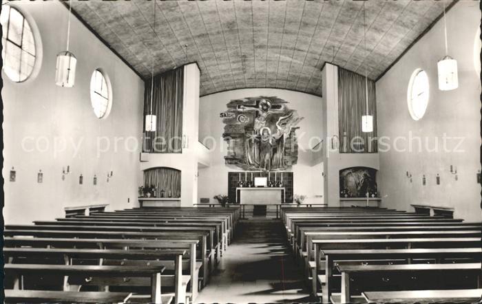 Bad Hersfeld Kath Kirche Inneres