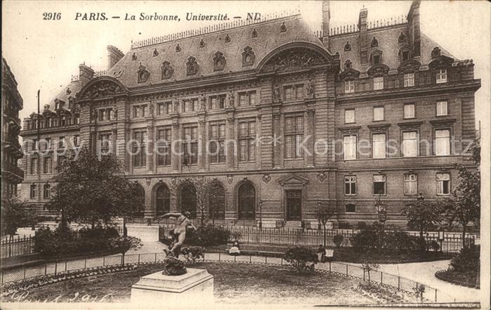 Paris La Sorbonne Universite