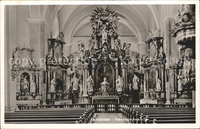 Salmuenster Bad Soden Franziskanerkirche Inneres