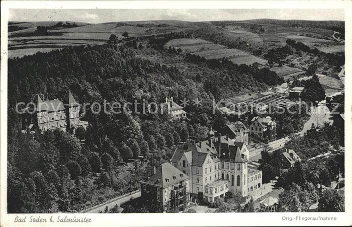Bad Soden-Salmuenster Fliegeraufnahme